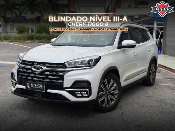 CAOA CHERY TIGGO 8 1.6 TGDI GASOLINA TXS MAX DRIVE DCT CAOA CHERY TIGGO 8 1.6 TGDI GASOLINA TXS MAX DRIVE DCT